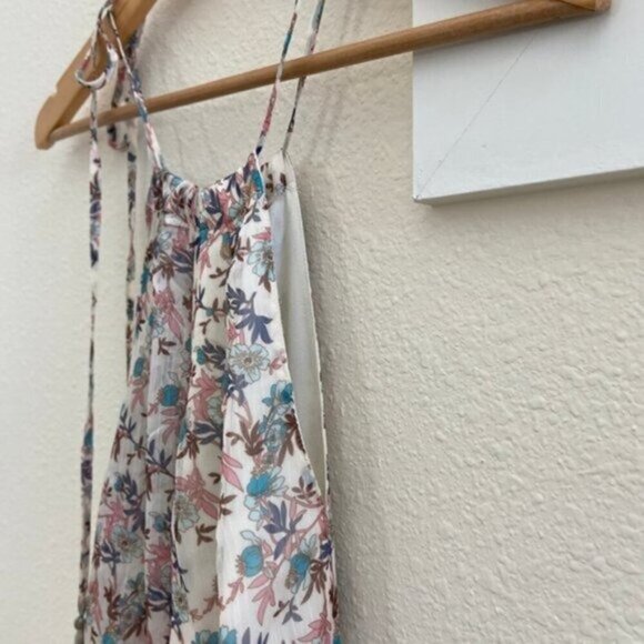 Anthropologie Foxiedox Antonia Pleated Maxi Floral Dress Size NWT XS MSRP $180 - Picture 9 of 14